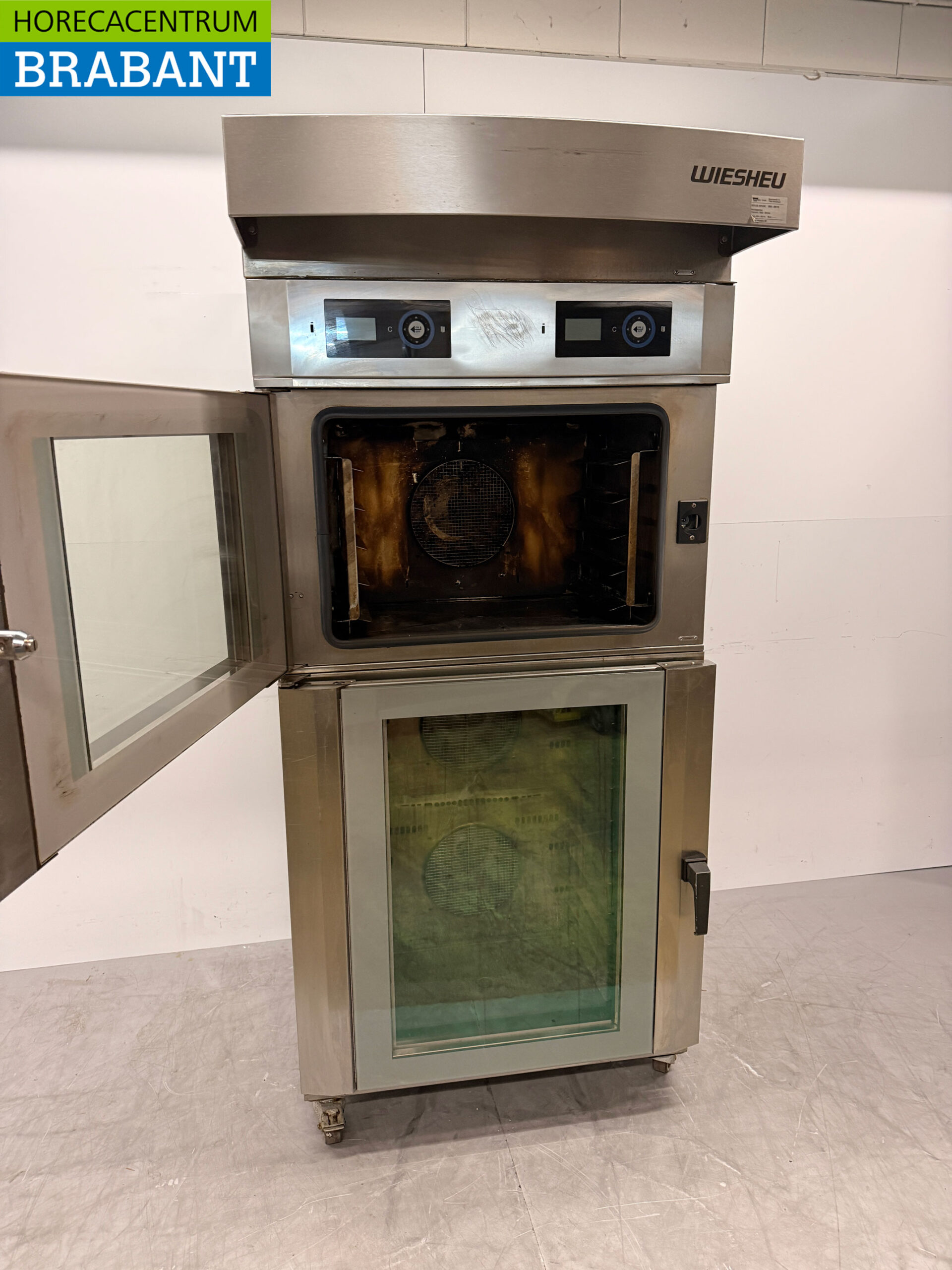 RVS Wiesheu Heteluchtoven winkeloven oven 15 x 60 x 40 cm 400V Horeca - Afbeelding 4