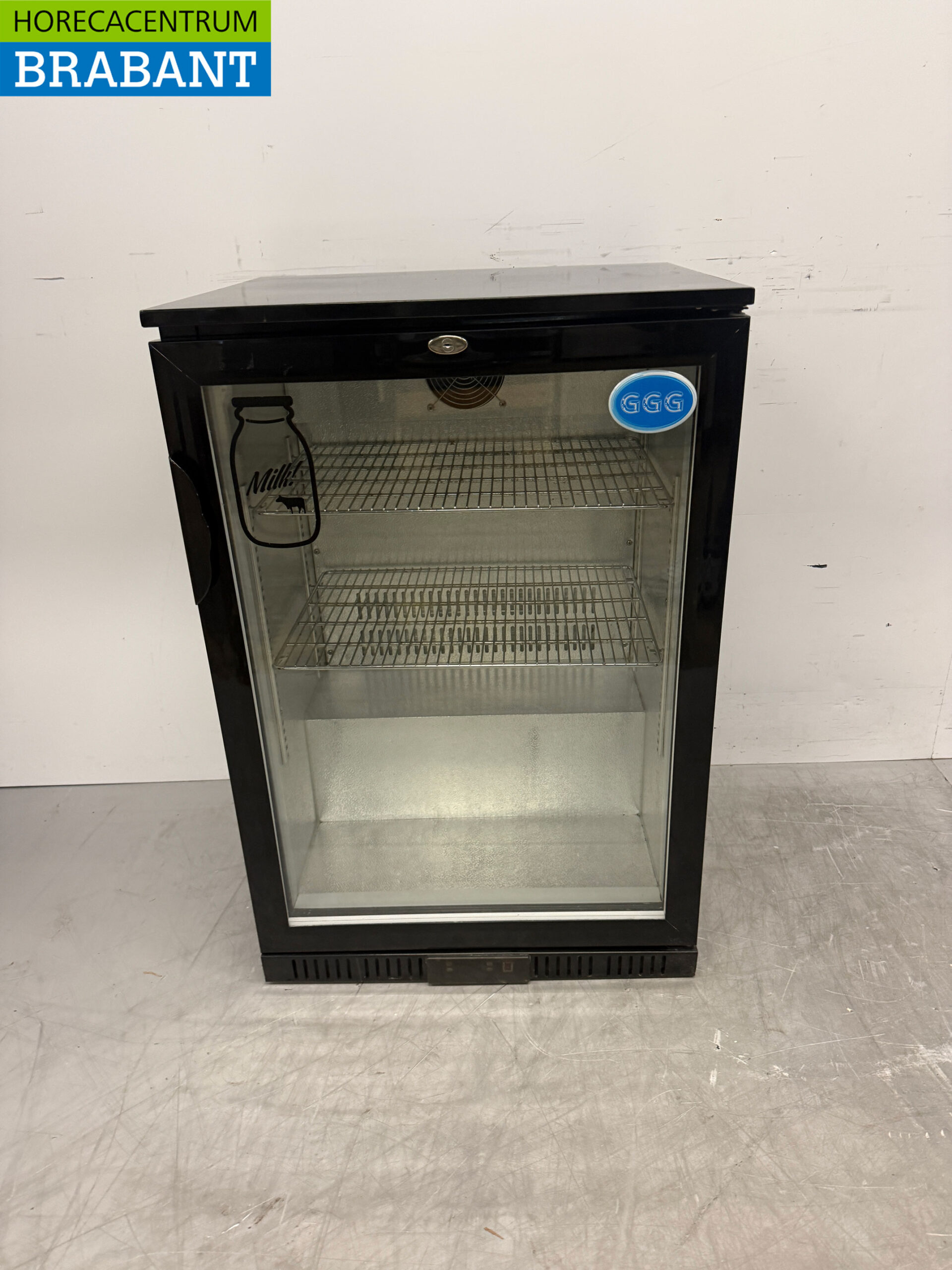 Barkoeling 2 Glazen Klapdeur 60,5 cm 230V Horeca