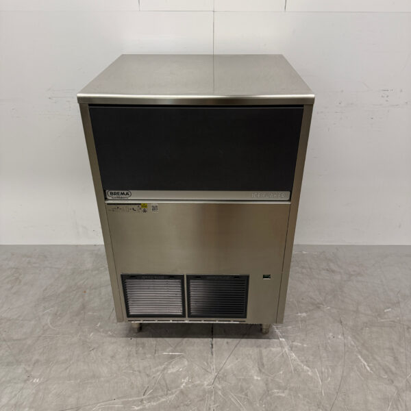 RVS Brema Schilferijsmachine 153 kg per dag bunkerinhoud 55 kg 230V Horeca