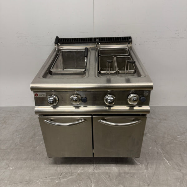 RVS Baron Pastakoker met manden 80 cm GAS Horeca