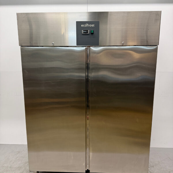 RVS Ecofrost Dubbeldeurs Vriezer 1185 liter 230V Horeca
