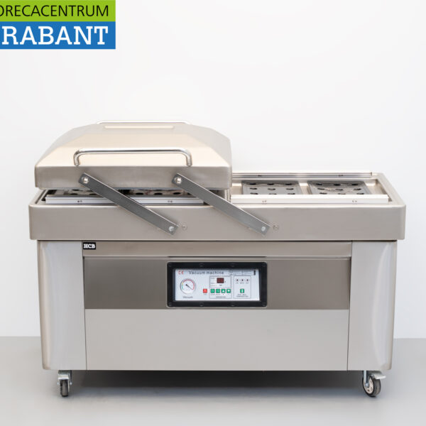HCB RVS Vacuummachine Vacumeermachine Dubbele kamer 600 mm 230V Horeca