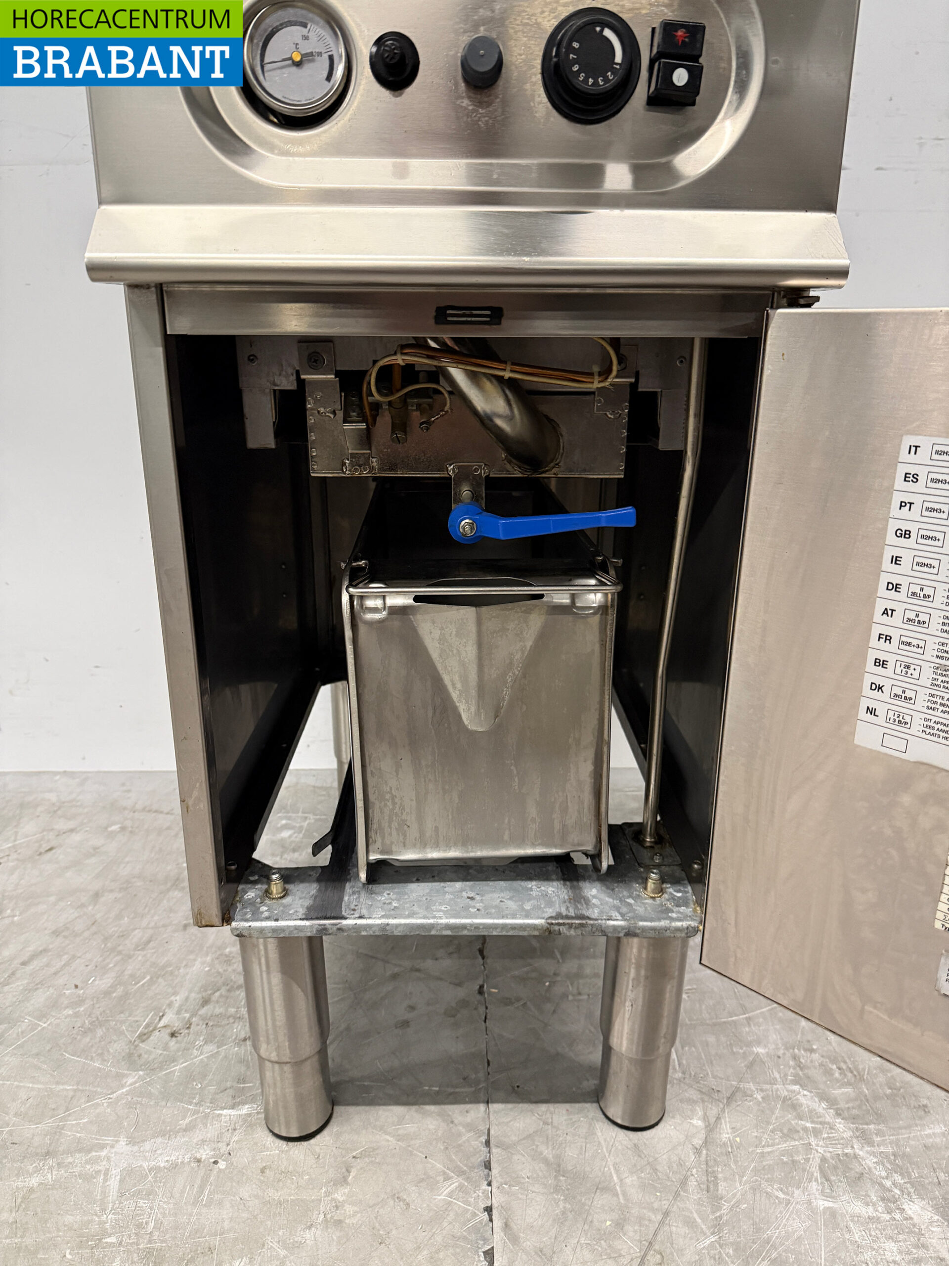 RVS Elframo Friteuse 15 liter GAS Horeca - Afbeelding 5