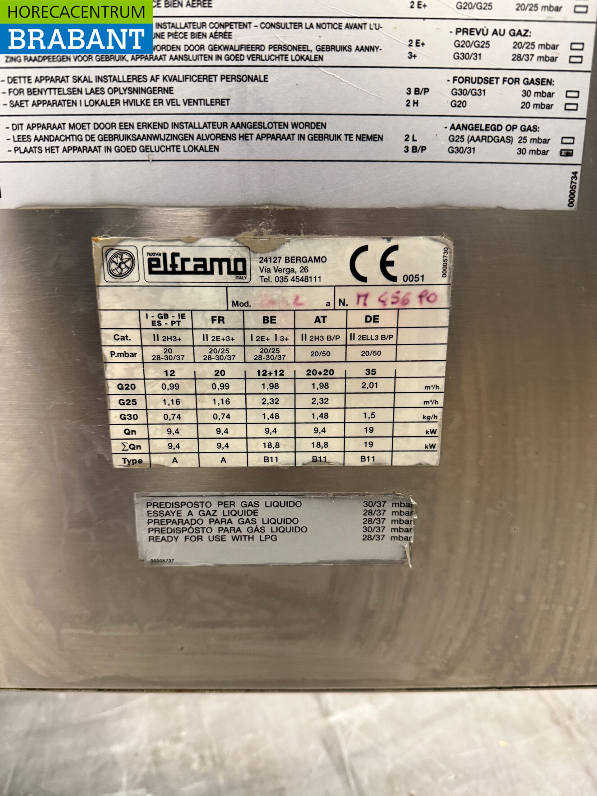 RVS Elframo Friteuse 15 liter GAS Horeca - Afbeelding 6