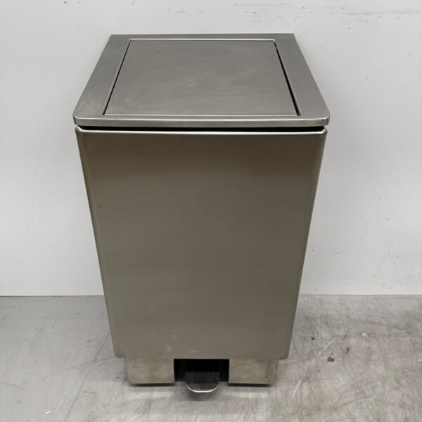 RVS Prullenbak met voetbediening 60 liter Horeca