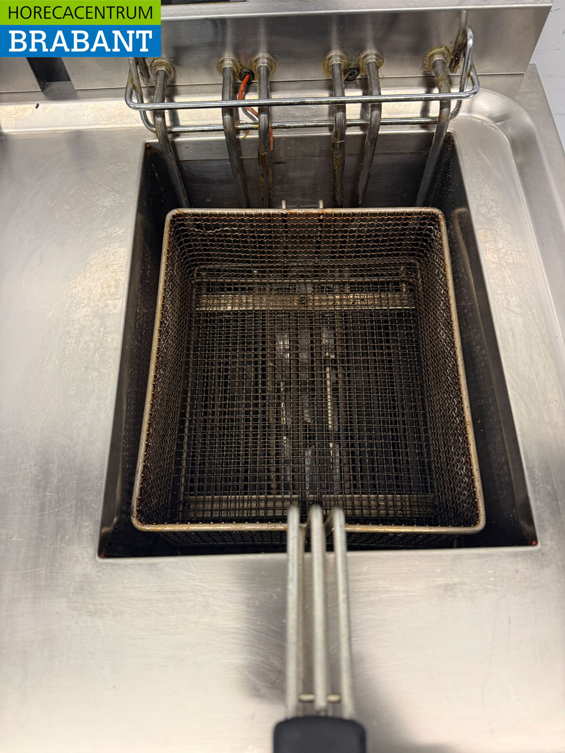 Forved RVS Dubbele Friteuse 2 x 12 liter 400V Horeca - Afbeelding 4