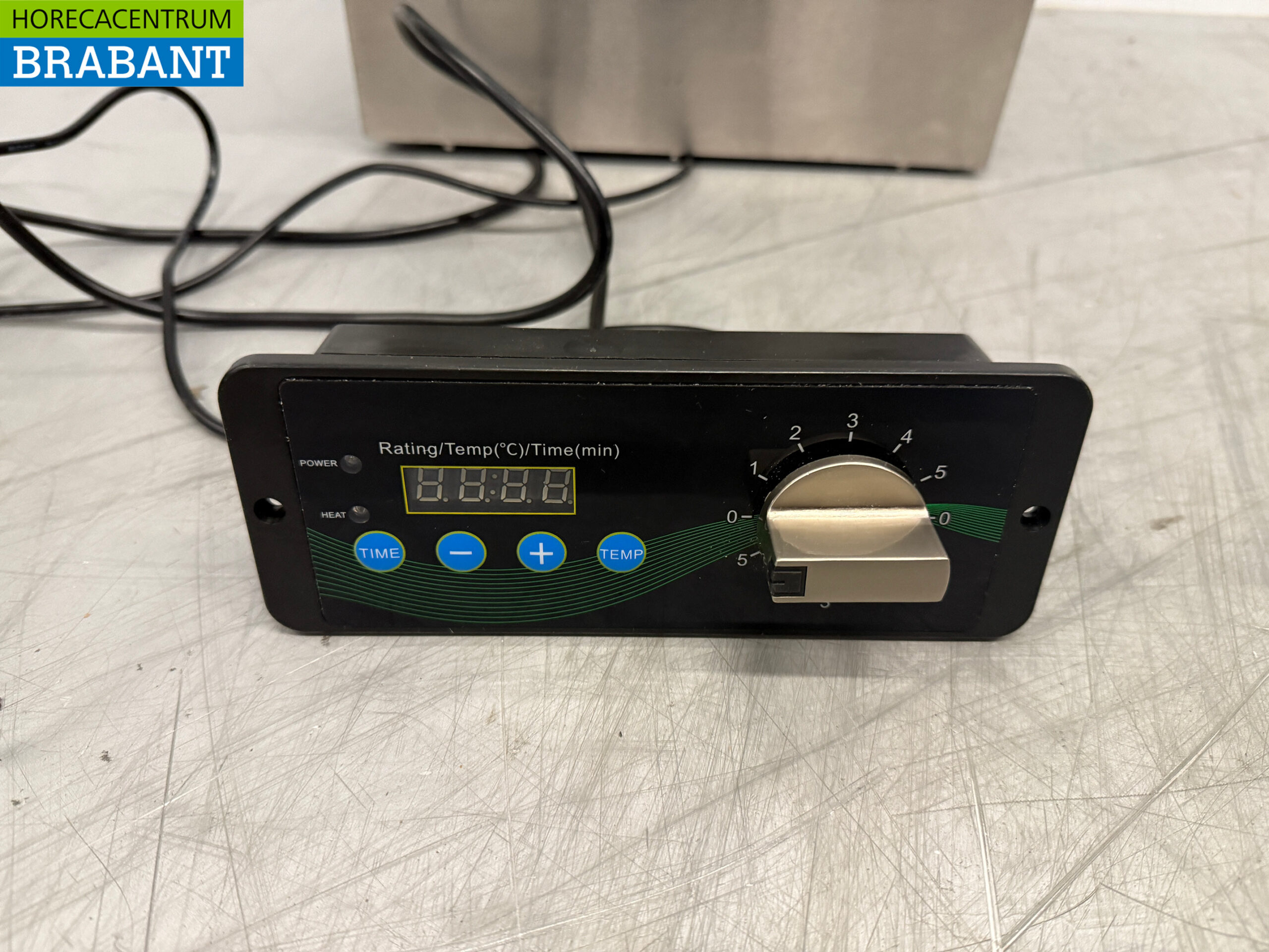 RVS Inbouw Inductie Fornuis 1 Pits 3,5 kW 230V Horeca - Afbeelding 6