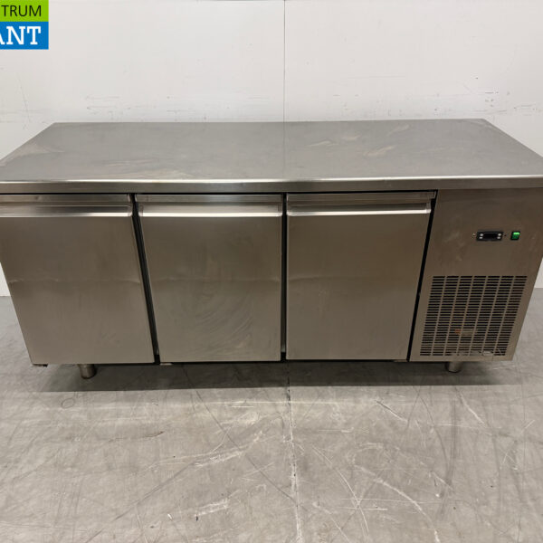 RVS Koelwerkbank 3 Deuren 178 cm 230V Horeca