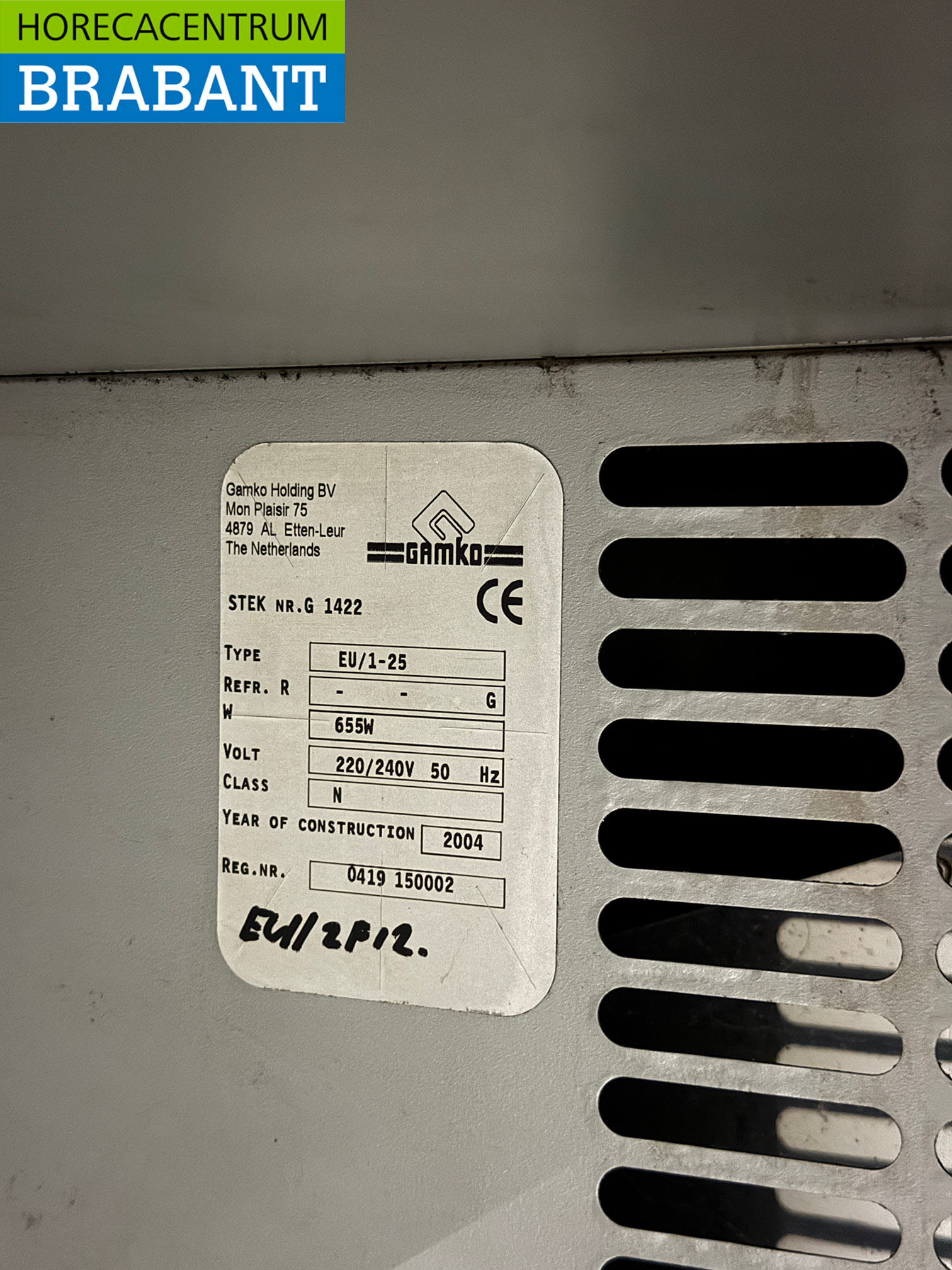 Gamko Barkoeling met flessennest en 2 deuren 190,5 cm 230V Horeca - Afbeelding 6