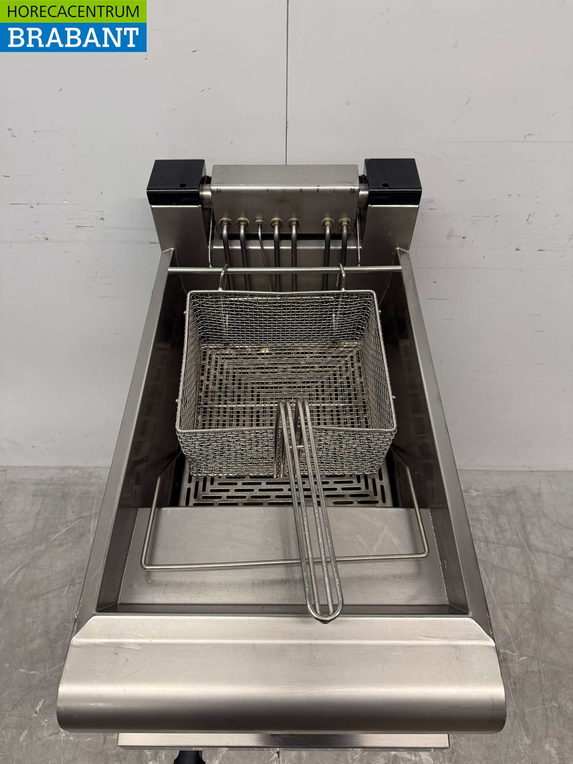 RVS Bonnet Friteuse 18 liter 400V Horeca - Afbeelding 4