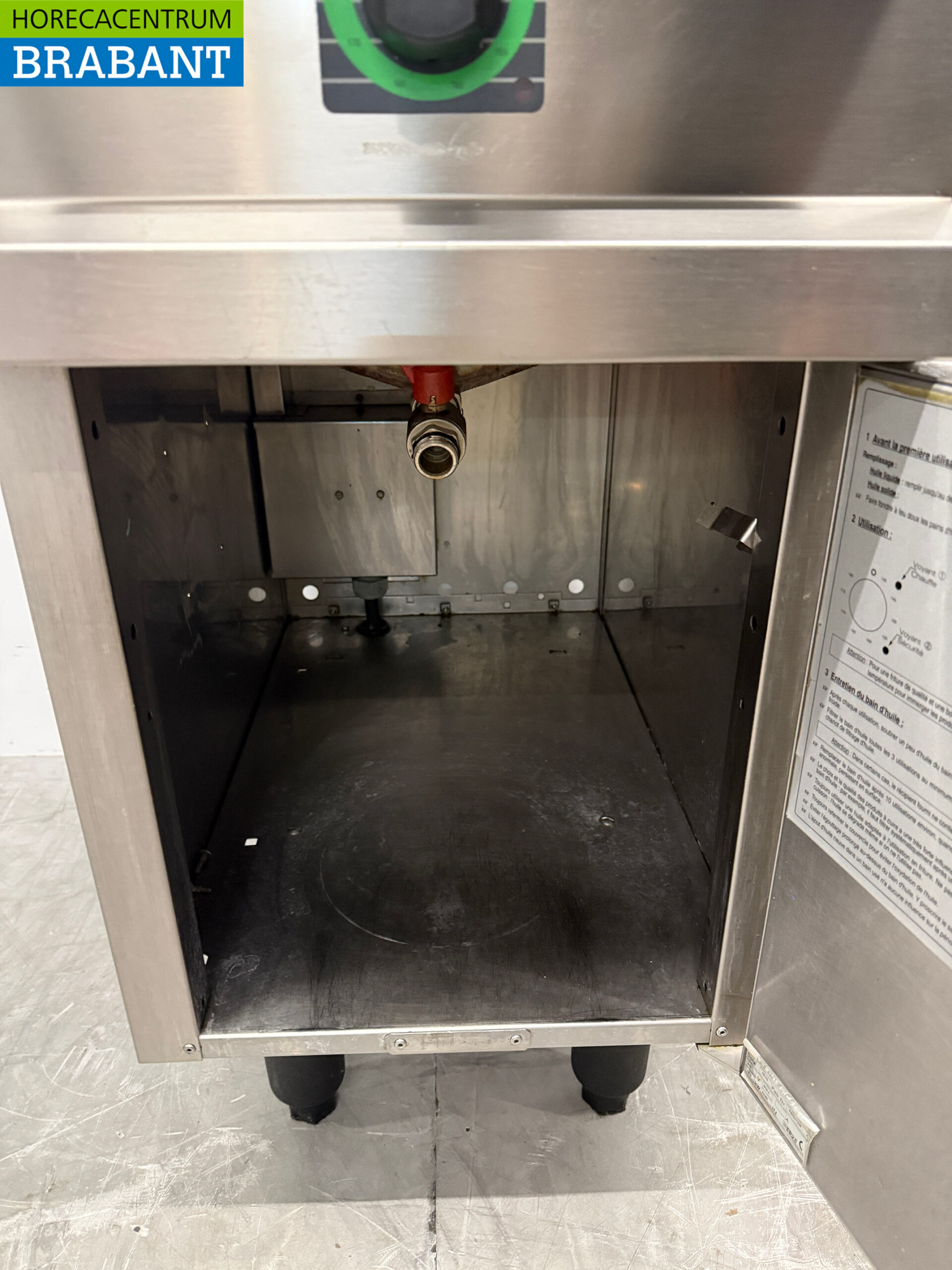 RVS Bonnet Friteuse 18 liter 400V Horeca - Afbeelding 5