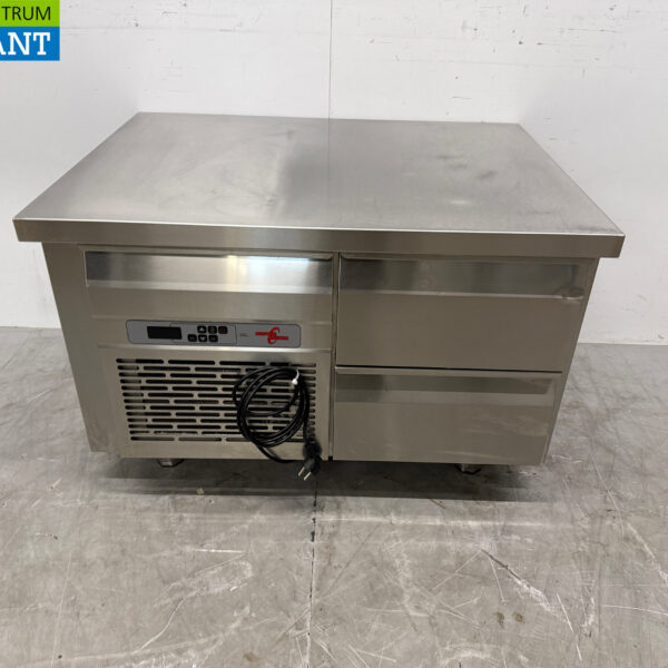 RVS Nova Meta Koelwerkbank 2 Laden 94 cm Horeca