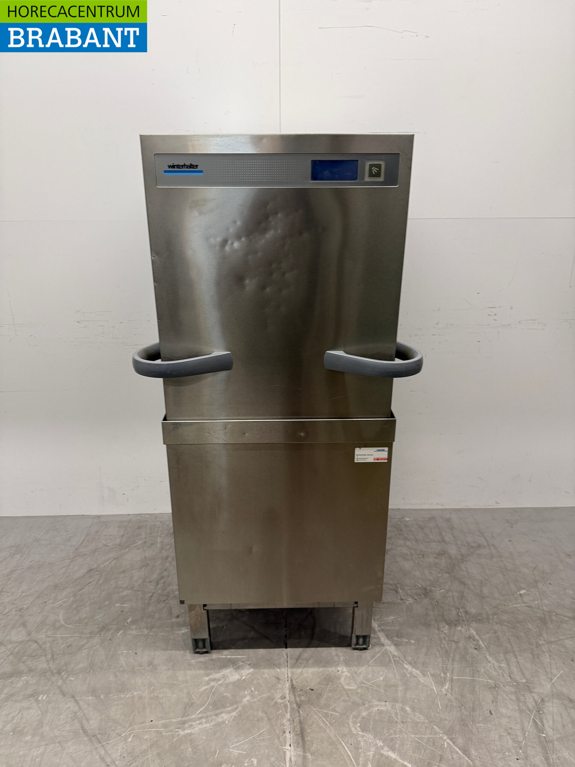 RVS Winterhalter Doorschuifvaatwasser met afvoerpomp 400V Horeca