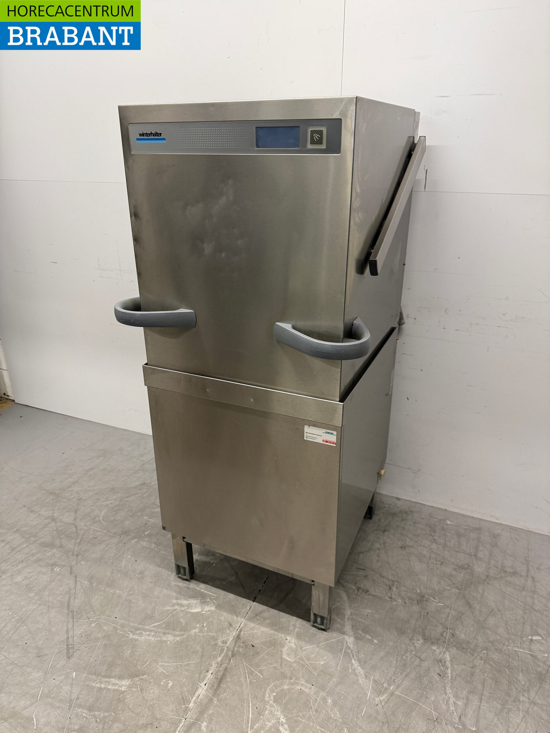 RVS Winterhalter Doorschuifvaatwasser met afvoerpomp 400V Horeca - Afbeelding 2