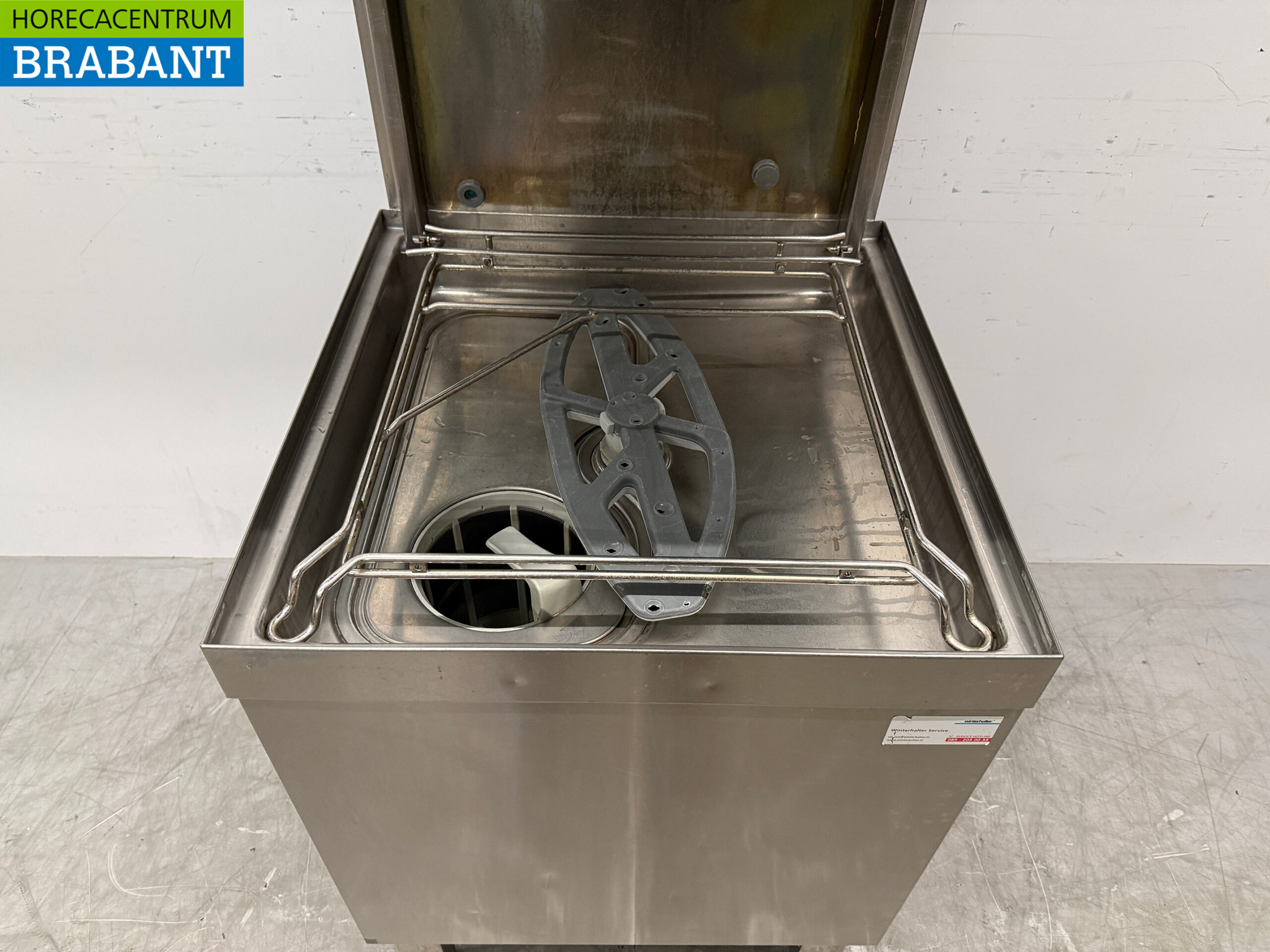 RVS Winterhalter Doorschuifvaatwasser met afvoerpomp 400V Horeca - Afbeelding 5