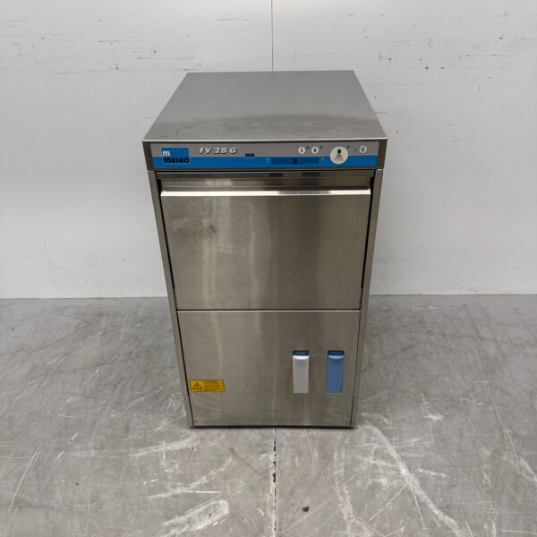 RVS Meiko Glazenspoelmachine met afvoerpomp 400V Horeca