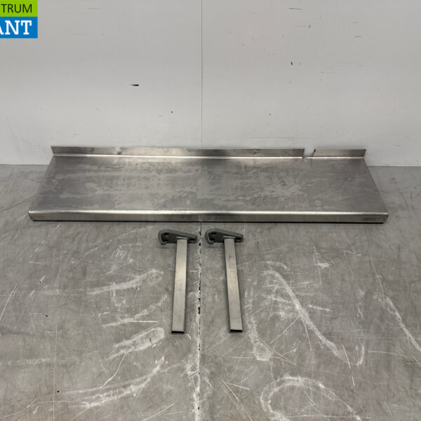 RVS Wandschap Schap 140 x 35,5 cm Horeca