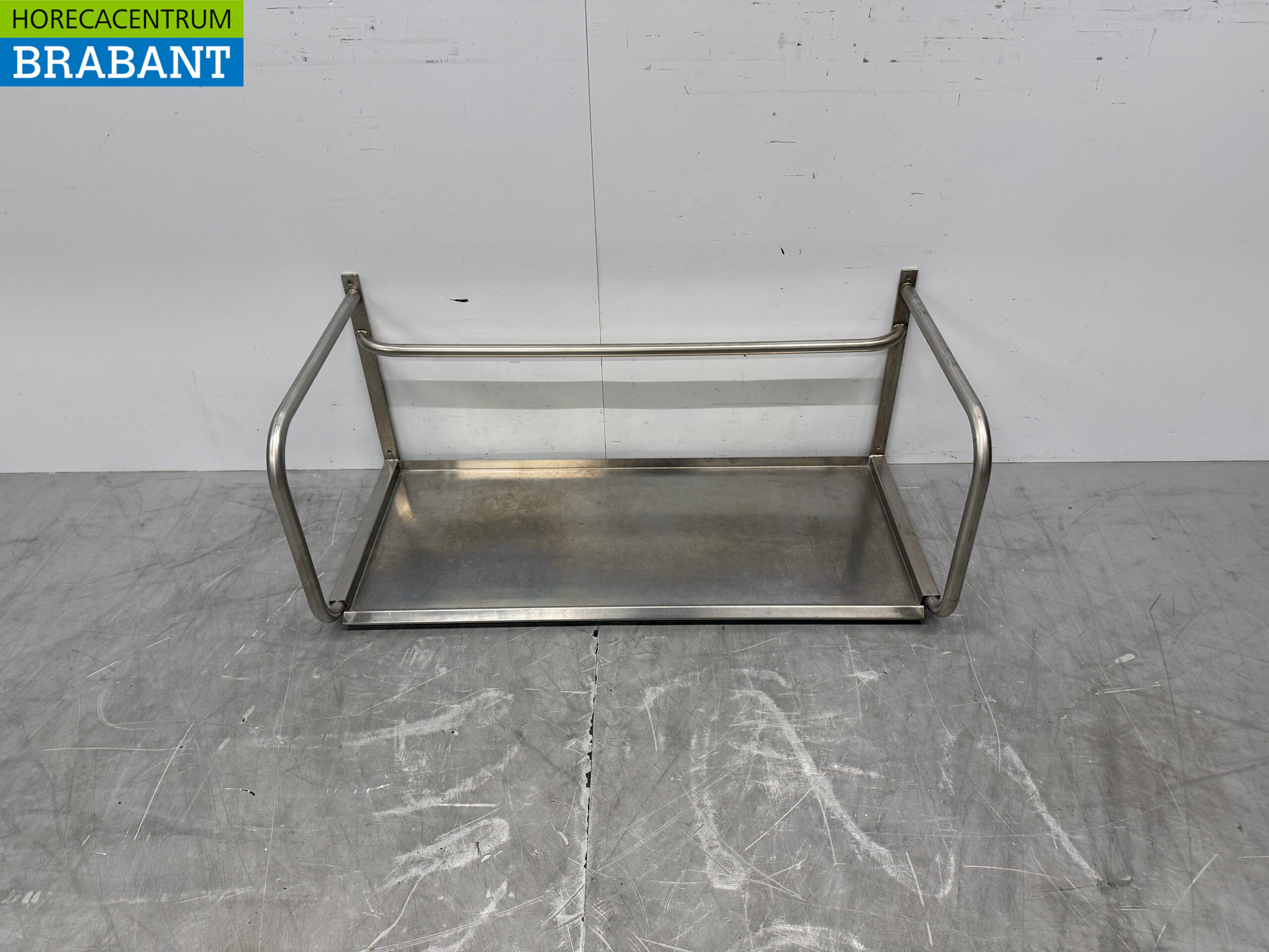 RVS Wandschap Schap 106 x 50 cm Horeca
