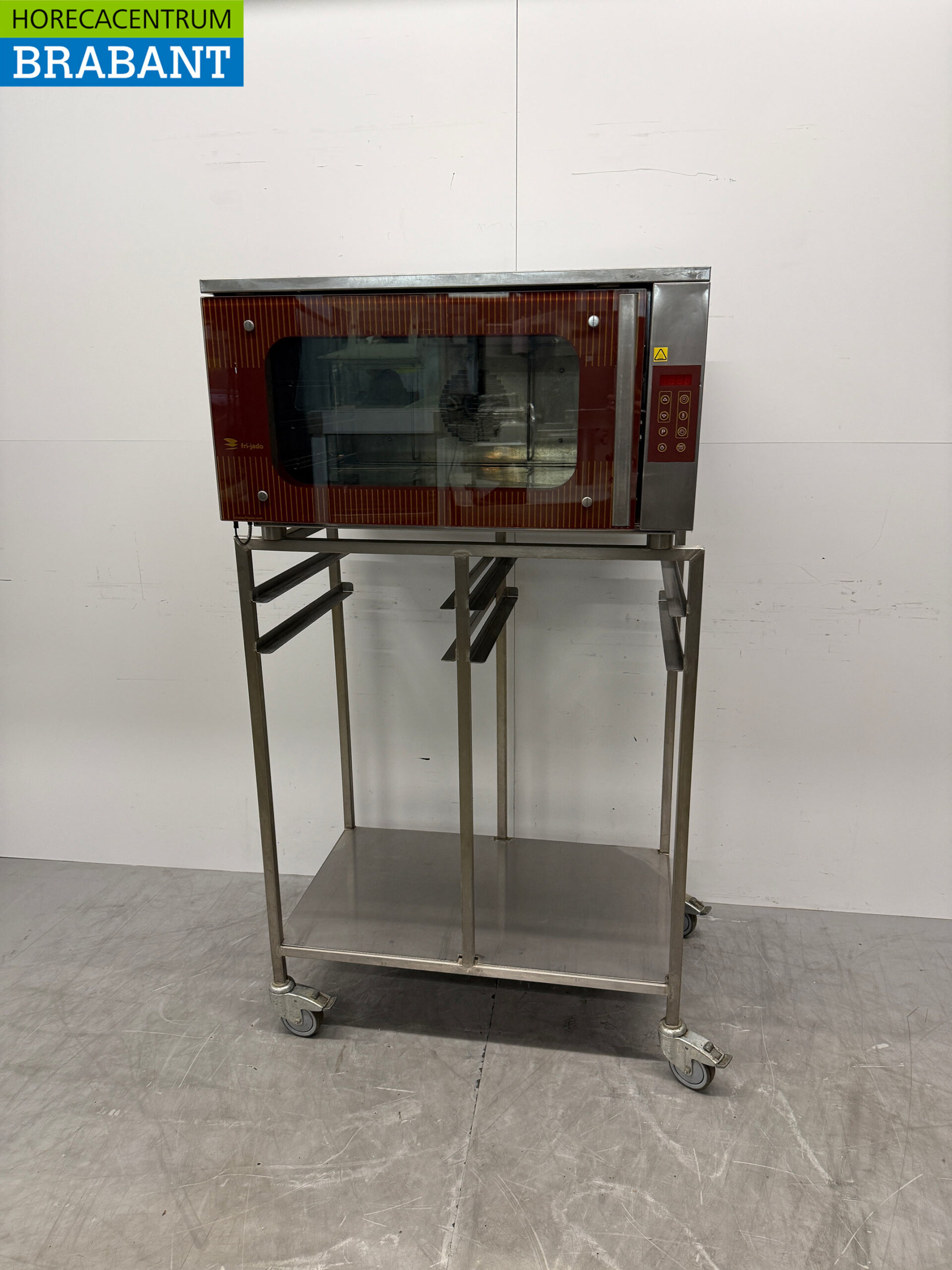 RVS Fri-Jado Heteluchtoven Oven 3 x 60/40 cm 230V Horeca