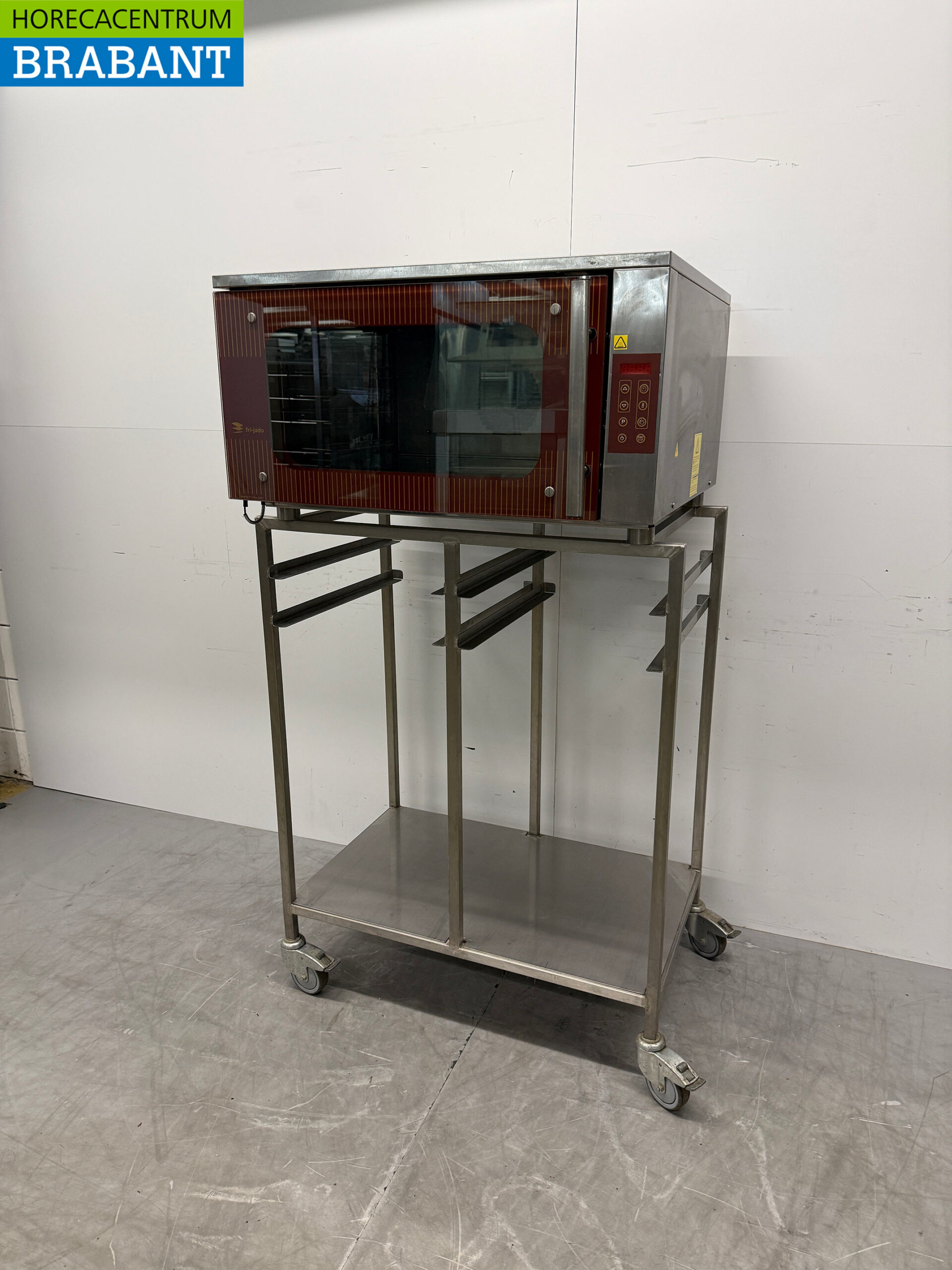 RVS Fri-Jado Heteluchtoven Oven 3 x 60/40 cm 230V Horeca - Afbeelding 2