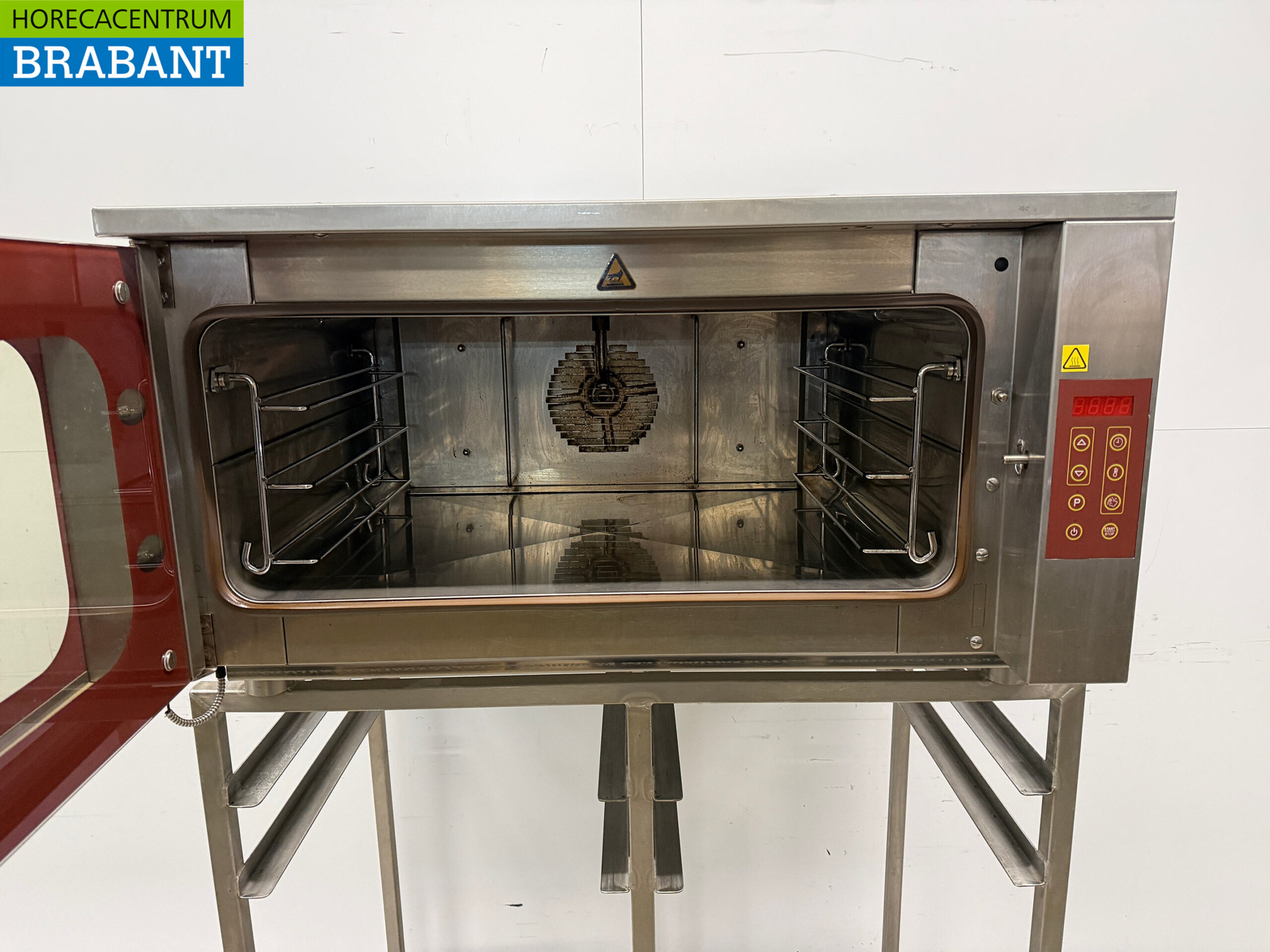 RVS Fri-Jado Heteluchtoven Oven 3 x 60/40 cm 230V Horeca - Afbeelding 4