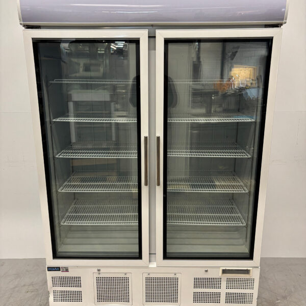 Polar Glasdeurvrieskast Vrieskast met glazen deuren 920 liter 230V Horeca
