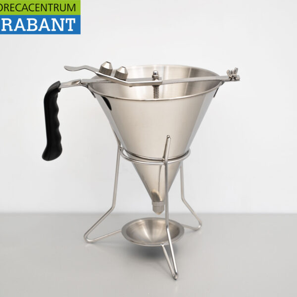 HCB RVS Portioneertrechter Beslagdispenser 1,8 liter Bakkerij Horeca