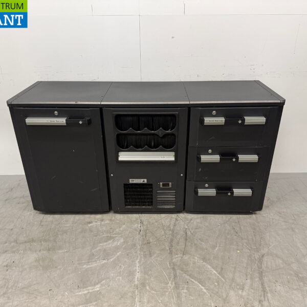 Gamko Flessennest 1 Deur en 3 Laden 170 cm 230V Horeca