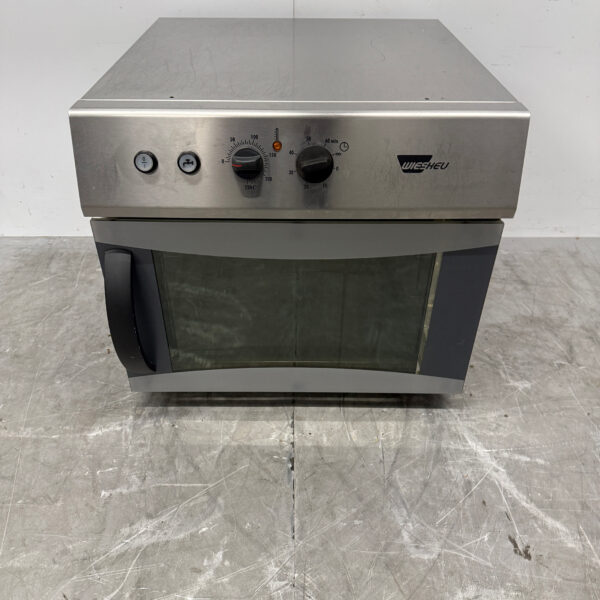 RVS Wiesheu Heteluchtoven 3 x 45/35 cm 230V Horeca