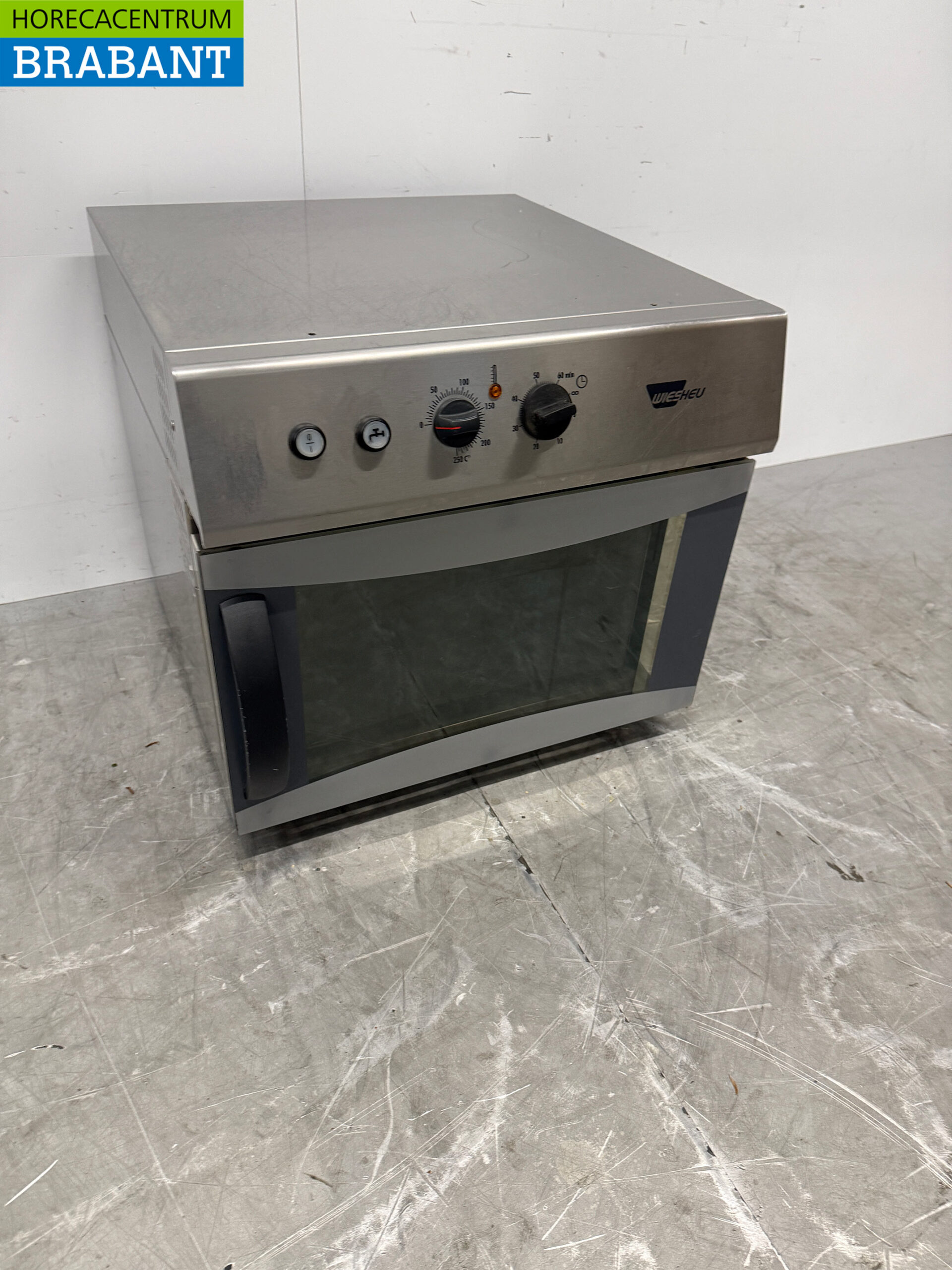 RVS Wiesheu Heteluchtoven 3 x 45/35 cm 230V Horeca - Afbeelding 3