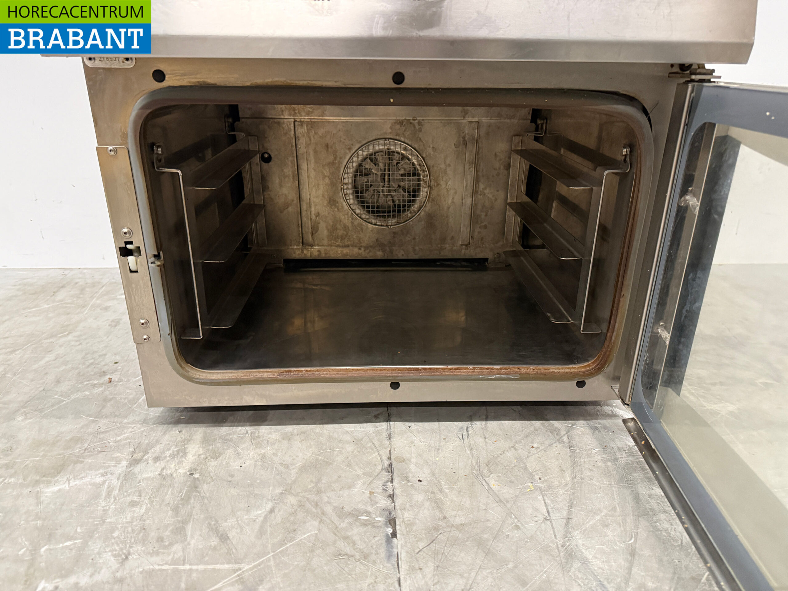 RVS Wiesheu Heteluchtoven 3 x 45/35 cm 230V Horeca - Afbeelding 4