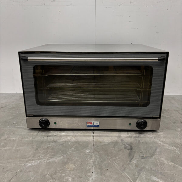 RVS Bon-line Heteluchtoven 3 x 60/40 cm 230V Horeca
