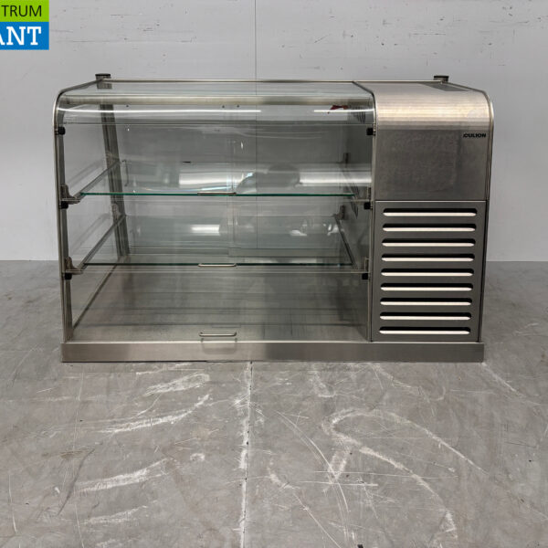 RVS Culion Koelvitrine 3 Kleppen 116 cm 230V Horeca