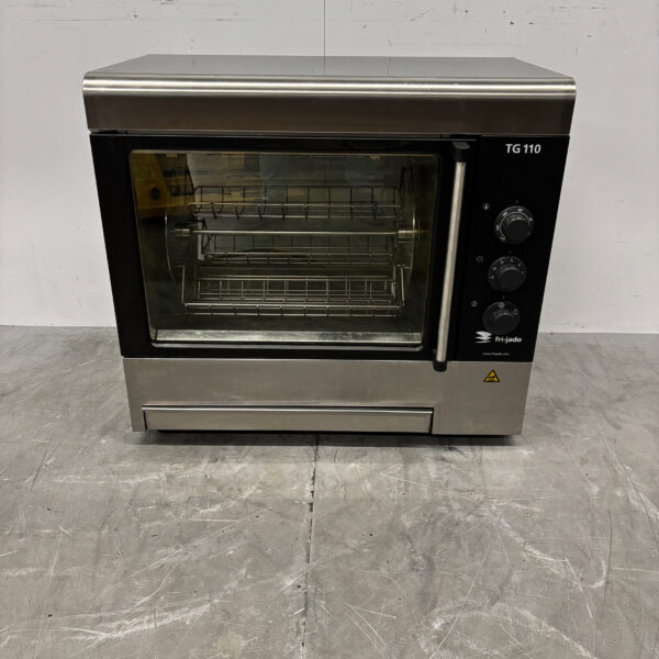 RVS Fri-Jado Rotisserie Kippengrill Grill 4 manden 400V Horeca