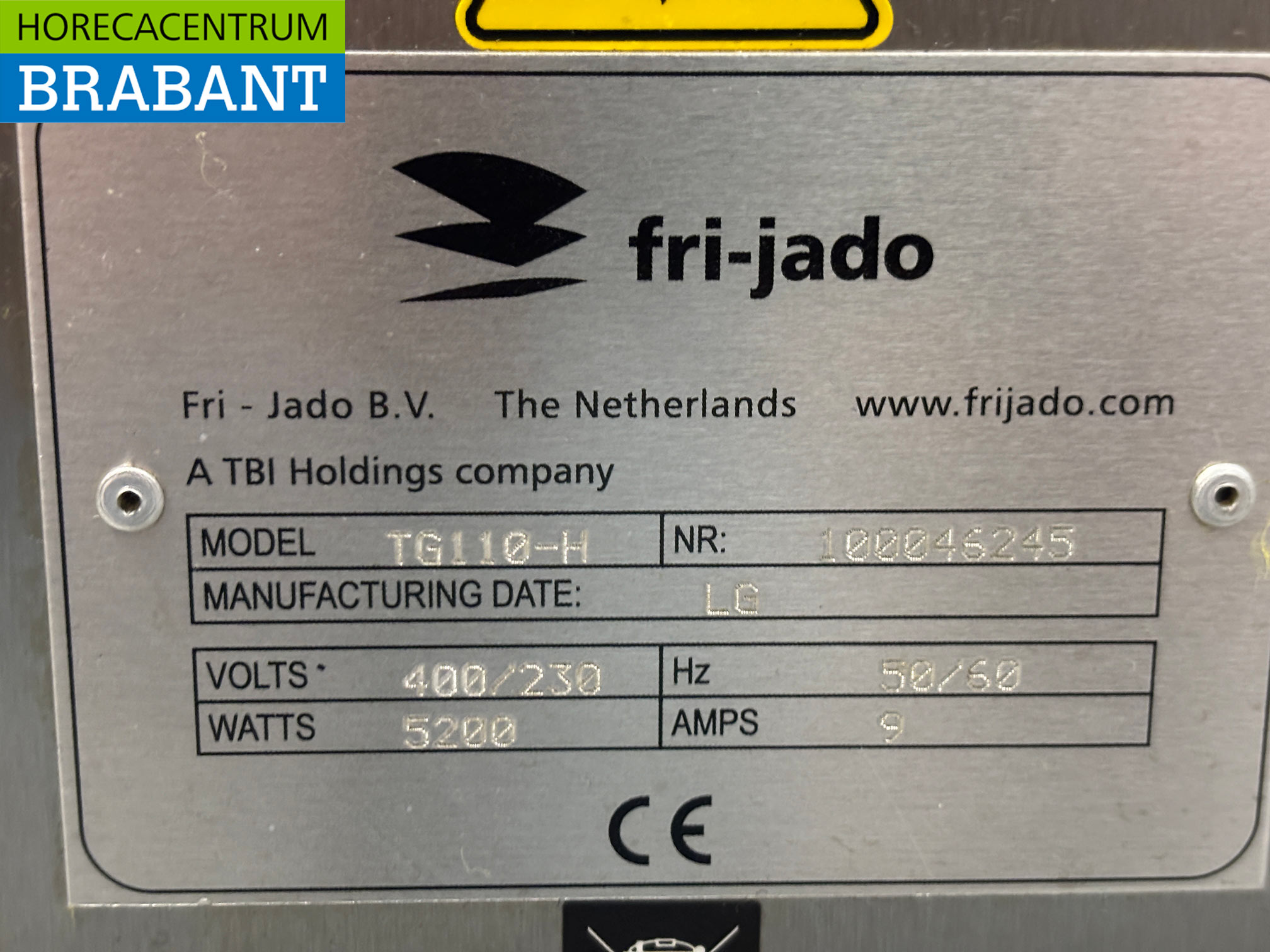 RVS Fri-Jado Rotisserie Kippengrill Grill 4 manden 400V Horeca - Afbeelding 5