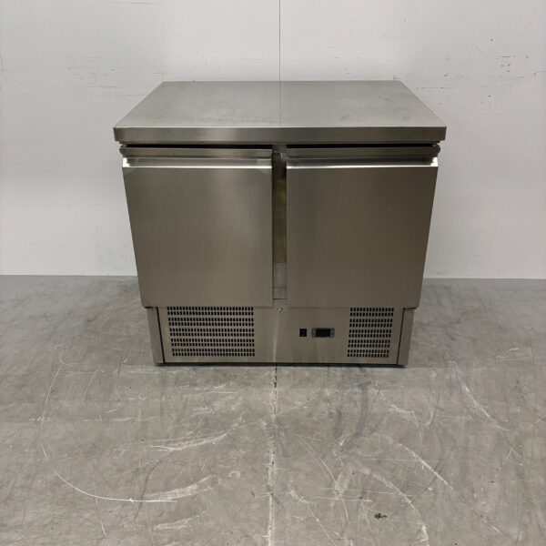 RVS Select Koelwerkbank 2 Deuren 90 cm 230V Horeca