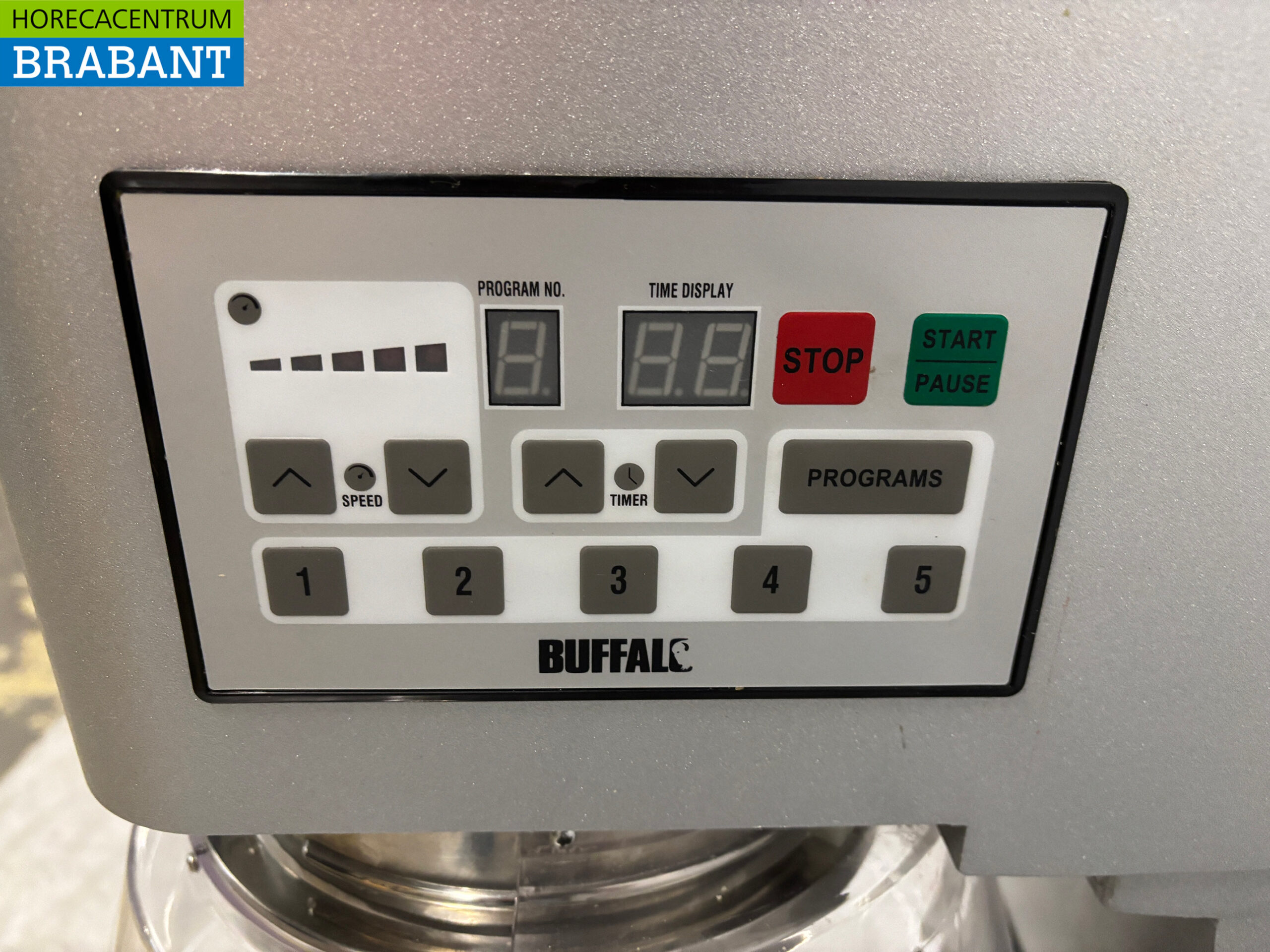 Buffalo Planeetmenger Menger RVS Kuip 30 liter 230V Horeca - Afbeelding 4