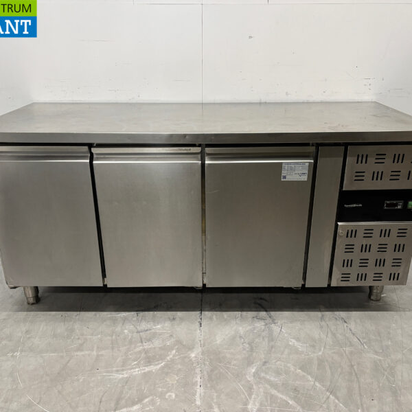RVS Combisteel Koelwerkbank 3 Deuren 179,5 cm 230V Horeca