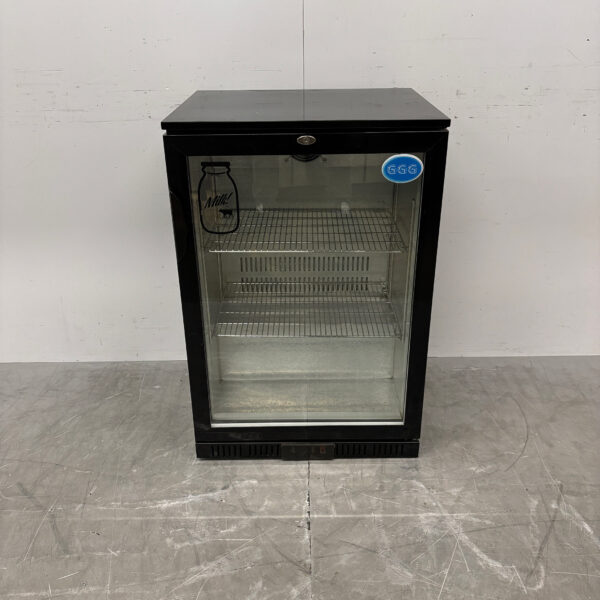 GGG Barkoeling 1 Glazen Klapdeur 138 liter 60 cm 230V Horeca