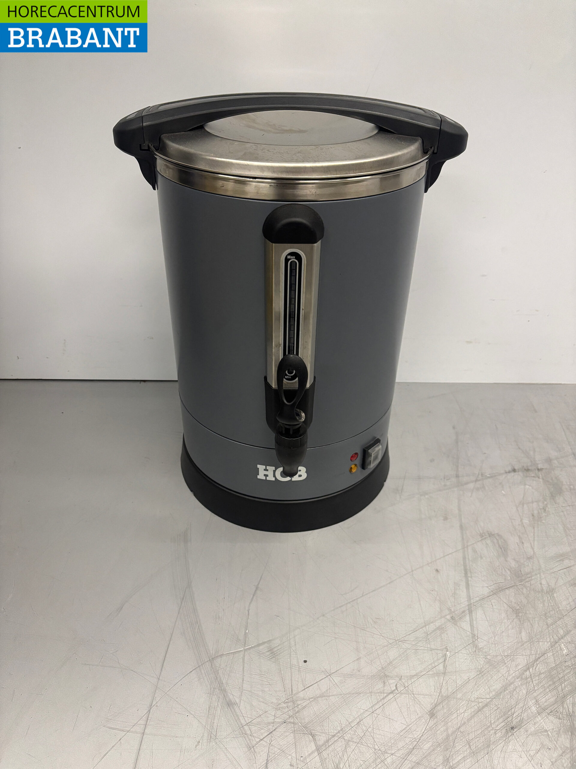 RVS Dubbelwandige percolator koffiemachine 14,3 liter 95 kopjes 230V Horeca