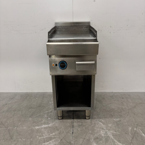 RVS Modular Gladde Bakplaat Grillplaat 40 cm 400V Horeca
