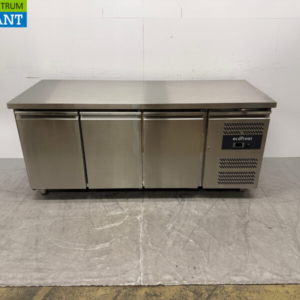 RVS Ecofrost Koelwerkbank 3 Deuren 179,5 cm 230V Horeca