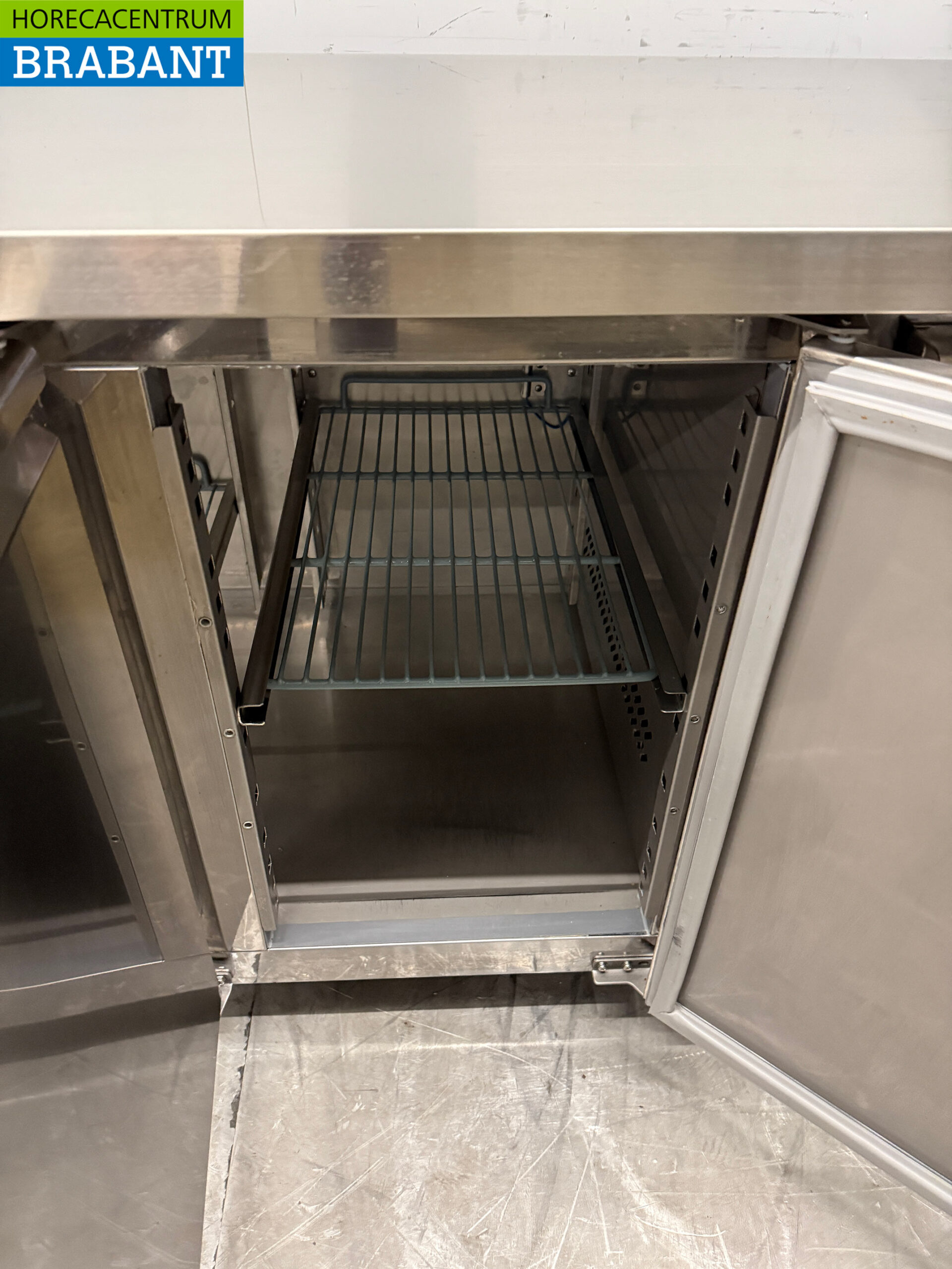 RVS Ecofrost Koelwerkbank 3 Deuren 179,5 cm 230V Horeca - Afbeelding 5