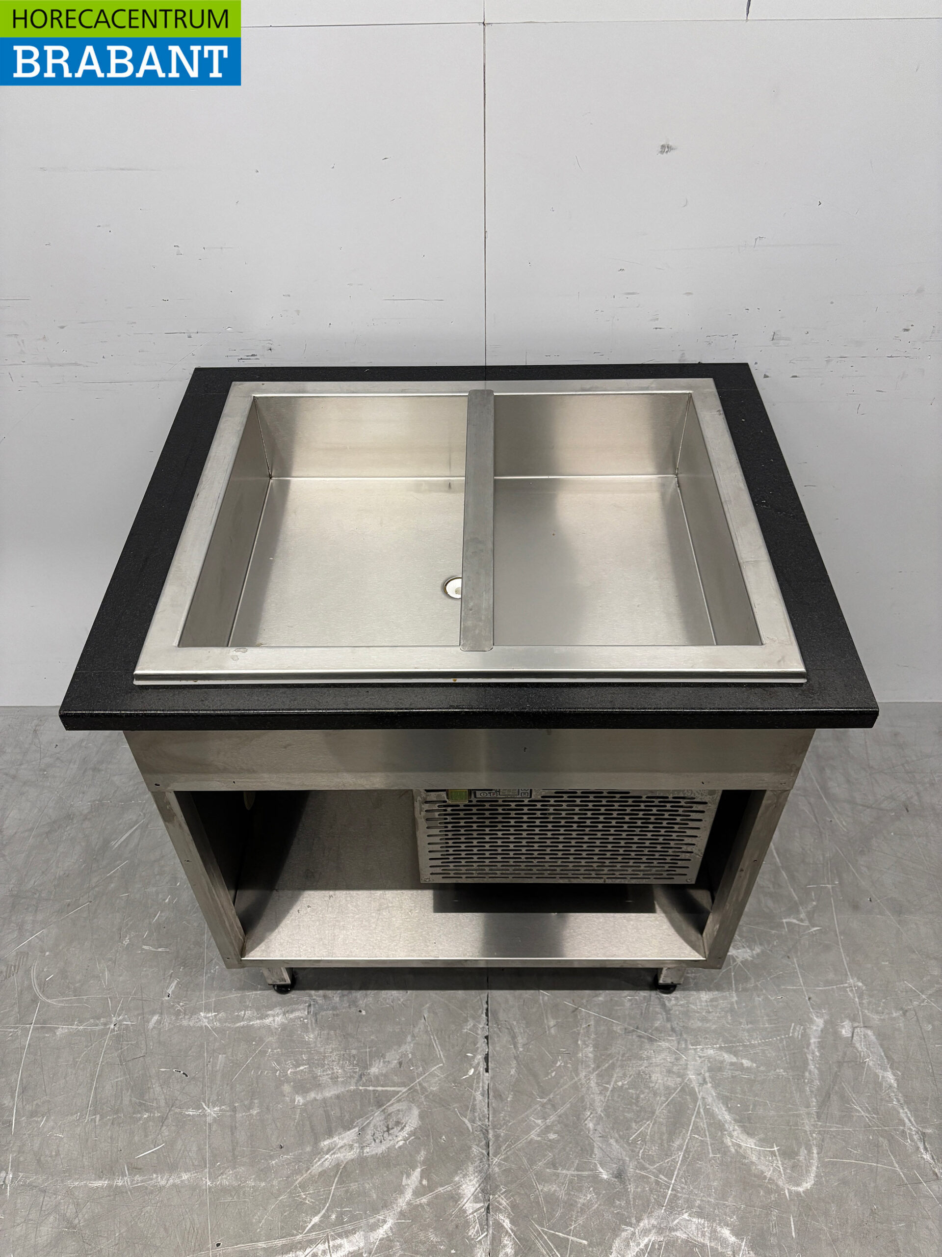 RVS Saladiere Koelbak 2 x 1/1 GN 86,5 cm 230V Horeca - Afbeelding 4