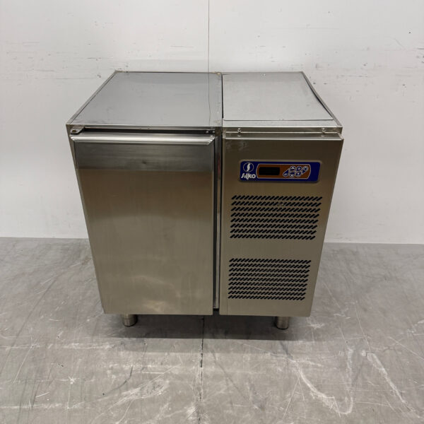 RVS Silko Koelwerkbank 1 Deur 76 cm 230V Horeca