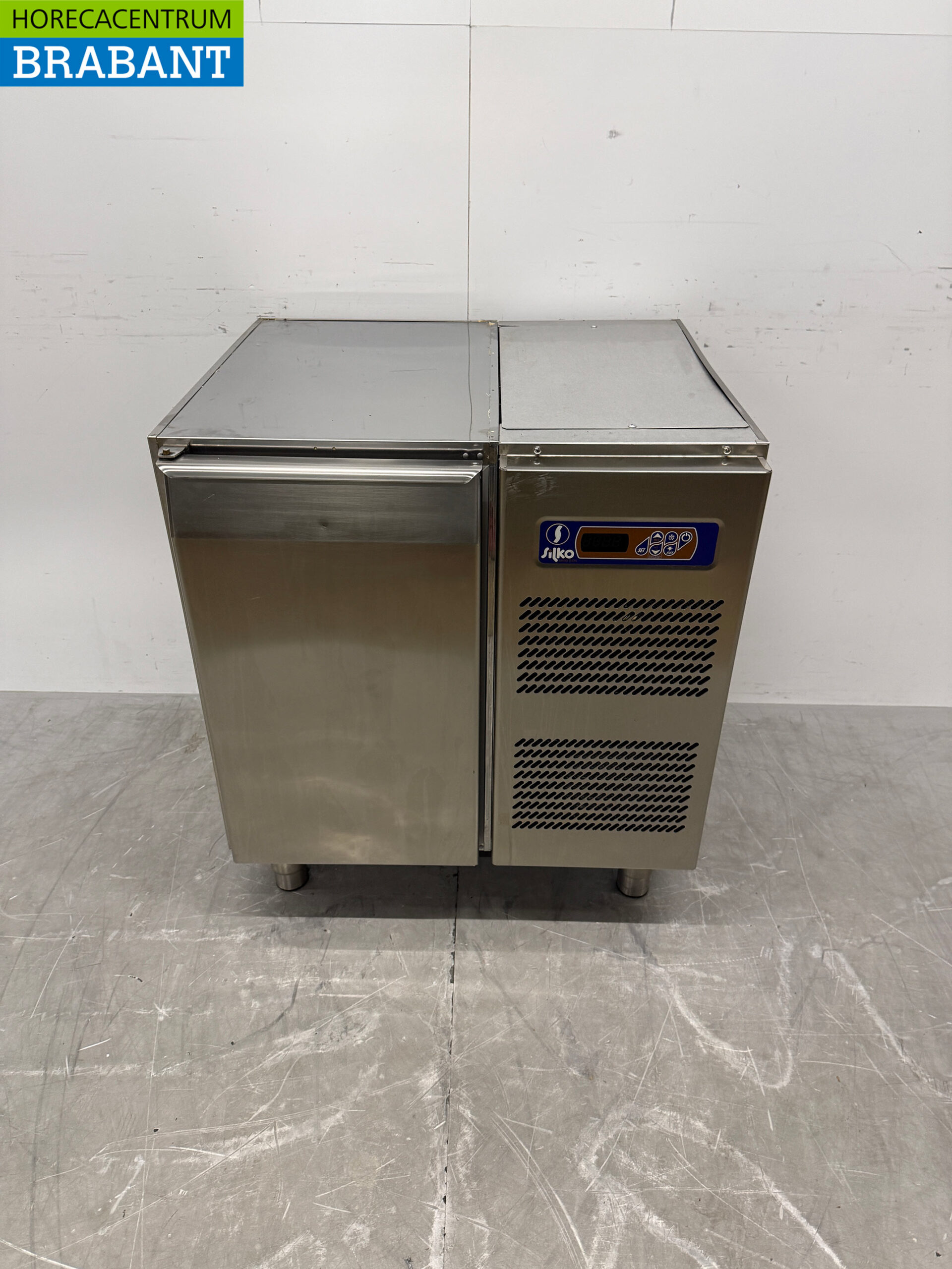 RVS Silko Koelwerkbank 1 Deur 76 cm 230V Horeca