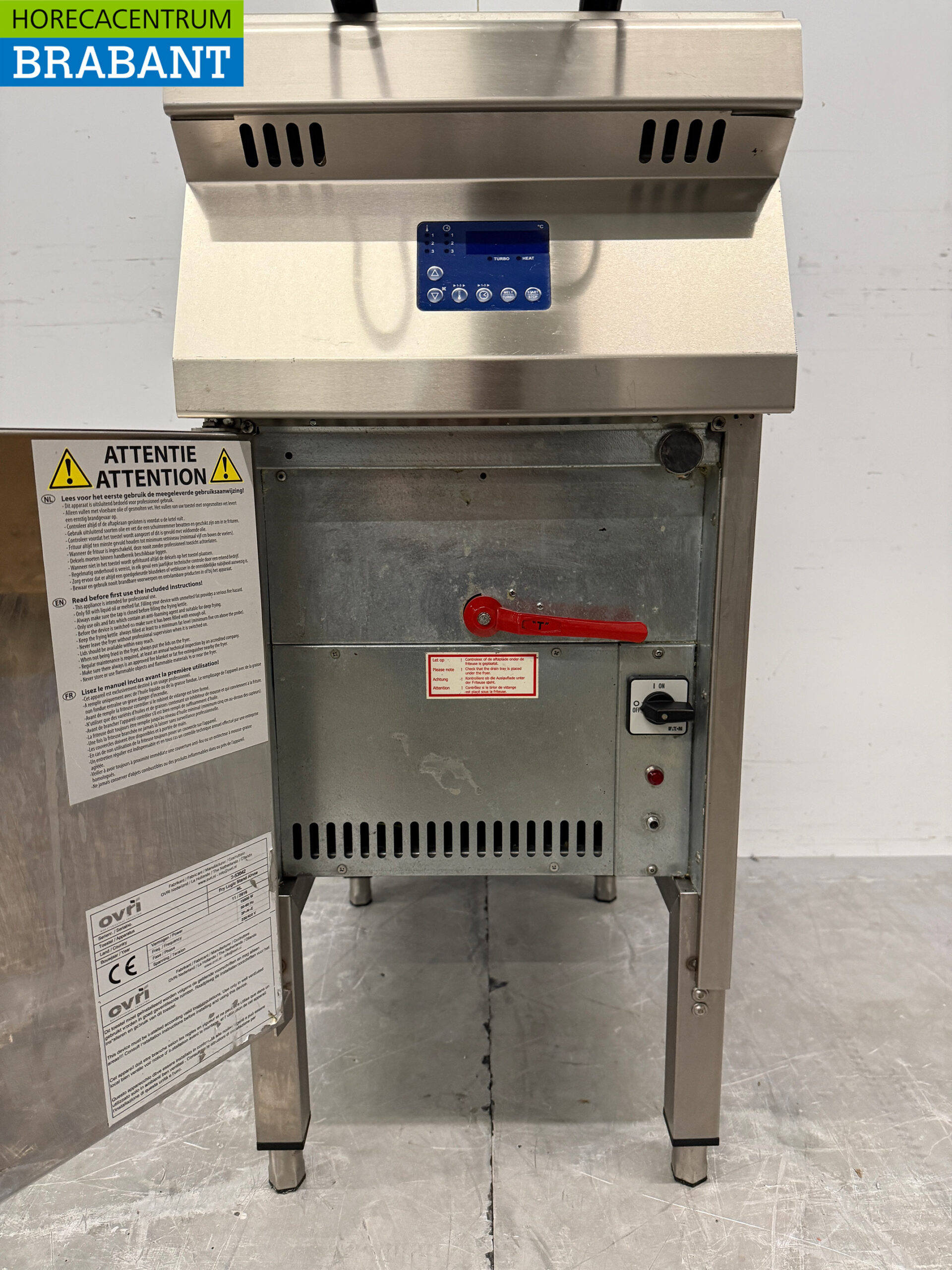 RVS Ovri Fry Logic Friteuse 22 liter 400V Horeca - Afbeelding 6