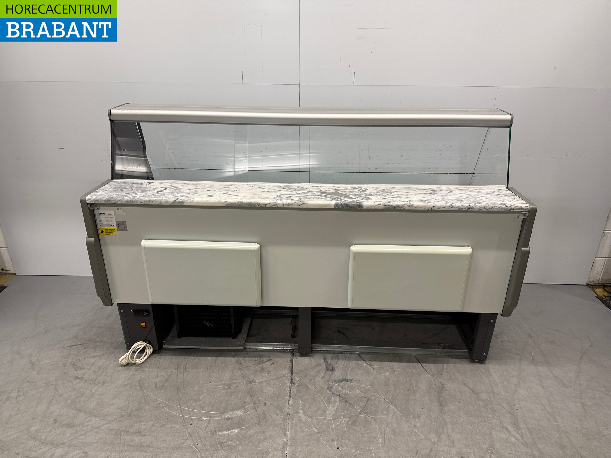 Mafirol Koelvitrine Snackvitrine 200 cm 230V Horeca Cafetaria - Afbeelding 4
