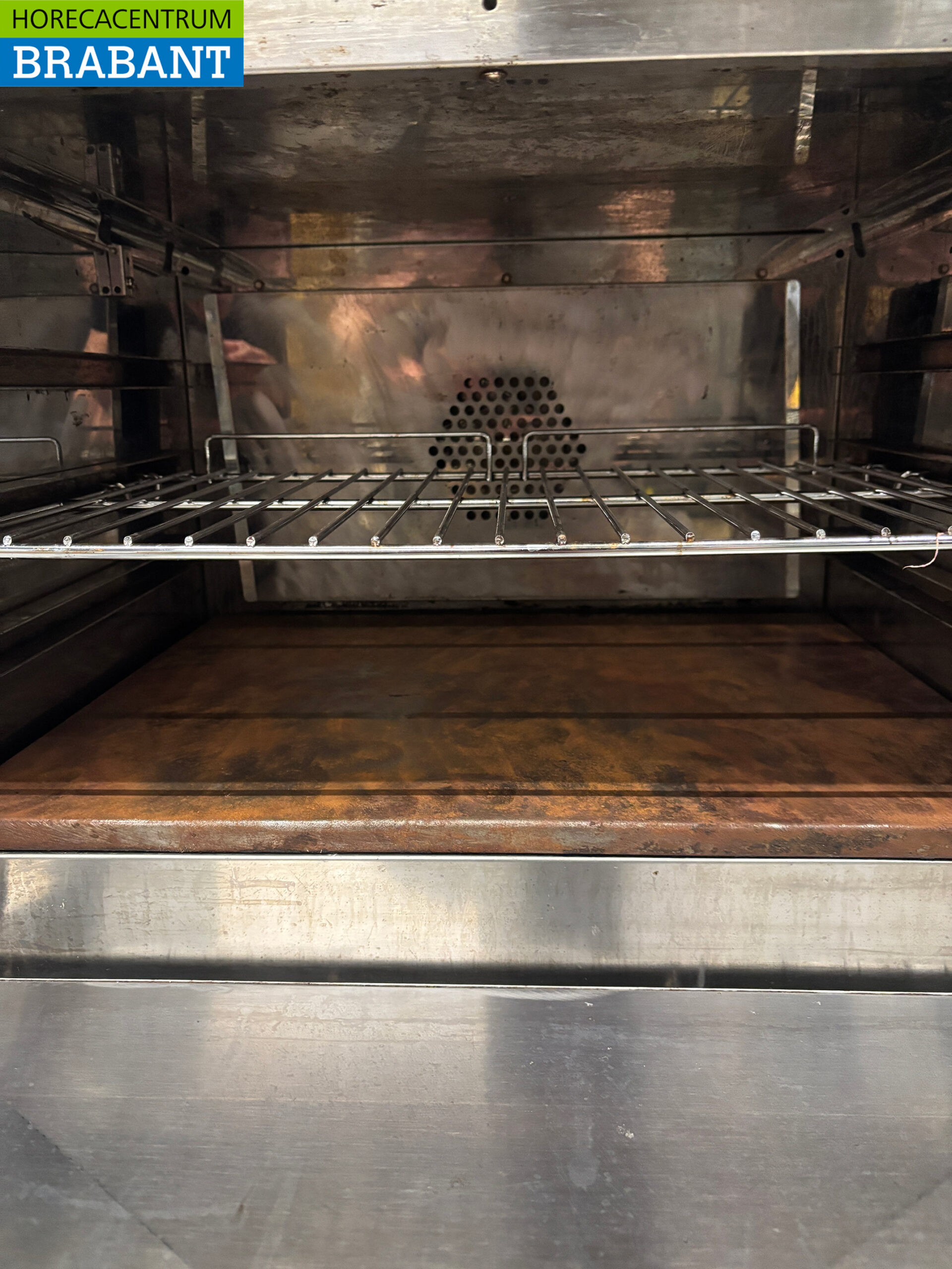 RVS Berto's 4 Pits Fornuis met oven 3 x 1/1 GN GAS + 230V Horeca - Afbeelding 5