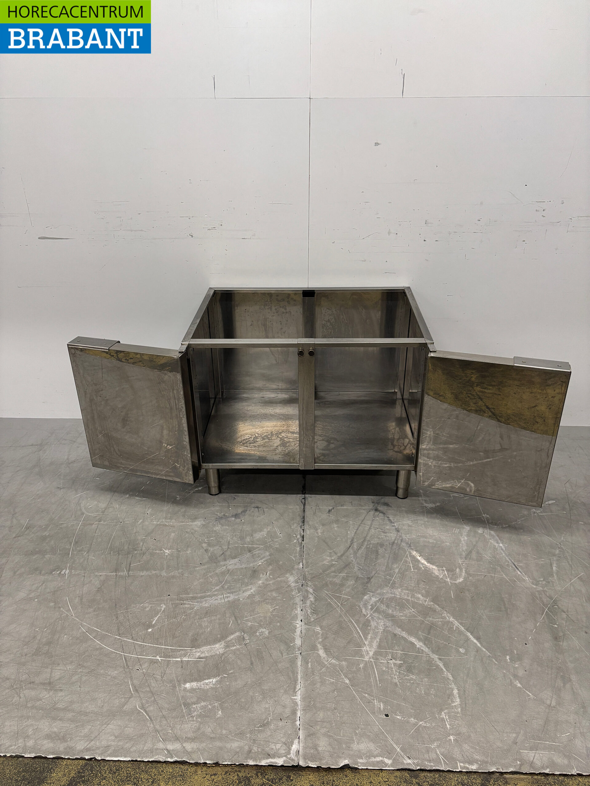 RVS Onderstel Onderkast 80 x 63.5 x 62.5 Horeca - Afbeelding 4